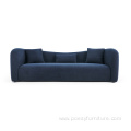 Furniture Couch Soft Fabric Sleeper Sectional Recliner Sofa